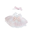 thumbnail image 4 of Vestido de princesa para muñecas CUTICAT 2 piezas con disfraz de horquilla con lazo 15 cm, 4 of 8