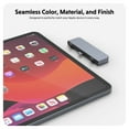 thumbnail image 3 of HyperDrive 4-in-1 USB-C Hub for iPad Pro/Air, Gray, 3 of 11