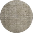 thumbnail image 2 of Addison Rugs Mayfield Premium Machine Washable Traditional Global Pewter Round Rug, 8' X 8' Machine Washable Traditional Global Pewter Oversized Sherpa Throw Blanket, 2 of 6