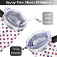 thumbnail image 5 of 40oz July 4th Handle Cup 🇺🇸,Stars & Stripes Stainless Steel Tumbler-Hand Wash Only, 5 of 7