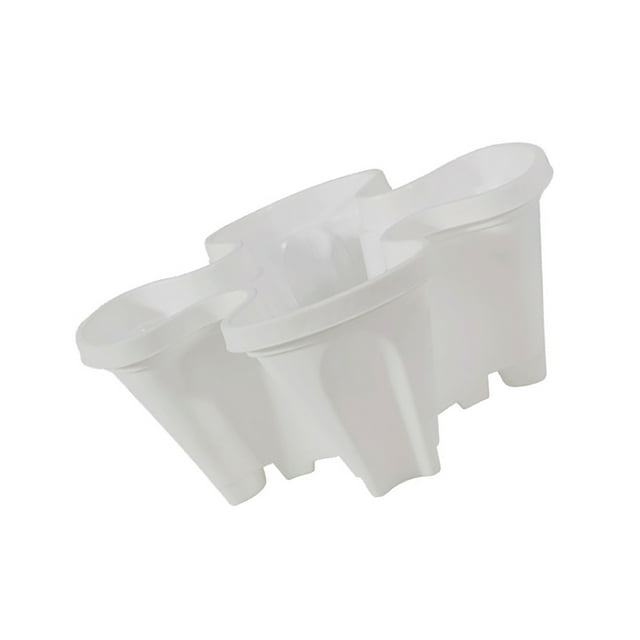 Maoww Stacking Planter with Drainage Holes Load-Bearing Simple Planting Pot Multifunctional Large Petal Flower Container Growing Type1