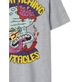 thumbnail image 4 of Bob L'éponge T-Shirt Gris à Manches Courtes pour Hommes, 4 of 7