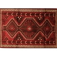 thumbnail image 1 of Ahgly Company Indoor Rectangle Persian Orange Traditional Area Rugs, 8' x 12', 1 of 1
