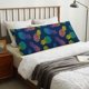 thumbnail image 4 of Balery Abstract Bright Pineapple Fruit Retro Funda Protectora para Almohada Corporal de Algodón Hipoalergénico con Cierre(55 x 21 pulgadas), Almohadas No Incluidas, 4 of 7