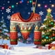 thumbnail image 4 of Adornos navideños, 26 letras, decoración para árbol de Navidad, colgante, adornos para árbol de Navidad, adornos navideños, decoración navideña, decoración colgante para árbol de Navidad, colgante con, 4 of 7