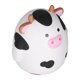 thumbnail image 4 of Emoshayoga Coin Bank Hucha de Cerdo Blanca con Diseño de Dibujos Animados Lindo, Forma Encantadora, Tacto CómodoHucha de Monedas para Niños y NiñasRegalo de Cumpleaños, 4 of 5