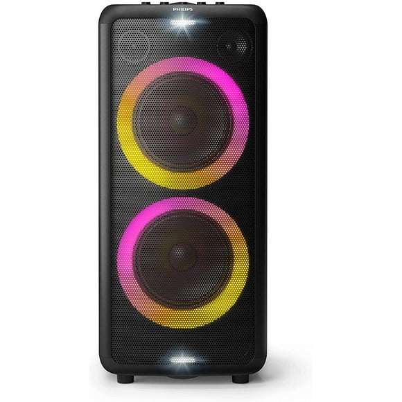 Bocina Portatil Philips X5206 - Altavoz Bluetooth Hasta 14 Horas De Batería Tax5206 Negro Philips TAX5206