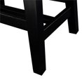 thumbnail image 6 of Home Square 2-Piece 24" Wood Cow Print Counter Stool Set in Black, 6 of 9