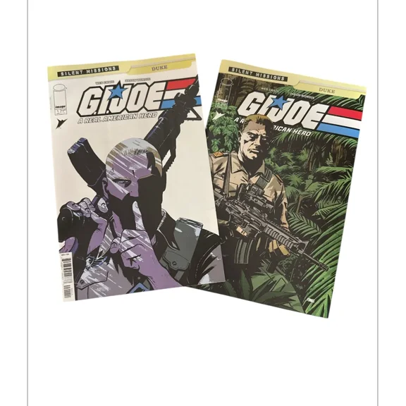 BSM Collectibles offers - GI JOE DUKE #1  Comic Book Combo set - BOTH cover A and B
