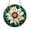 Acrylic 3.5 Inch, variant on Colorful Stained Glass Window Suncatcher Ladybug on White Flower Panel, Nature Window Decor Glass Panel for Home Decoration, Indoor Wall Art Window Hanging, Decorative Sun Catcher Gift