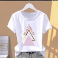 thumbnail image 2 of Camiseta Modal con estampado Floral para mujer, moda deportiva informal, camiseta de manga corta explosiva, camisetas gráficas, ropa para mujer, camiseta de gran tamaño, 2 of 4