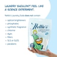 thumbnail image 2 of Nellie's Laundry Soda - Concentrated Laundry Detergent Powder - 50 Load Pouch - Gentle on Skin and Environment - Fragrance-Free, 2 of 5
