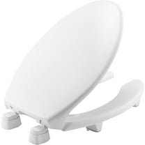 Bemis Medic-Aid Heavy-Duty Plastic Toilet Seat White