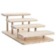 thumbnail image 1 of Assembleable Bamboo Sunglasses Stand Glasses Display 4 Layers, 1 of 4