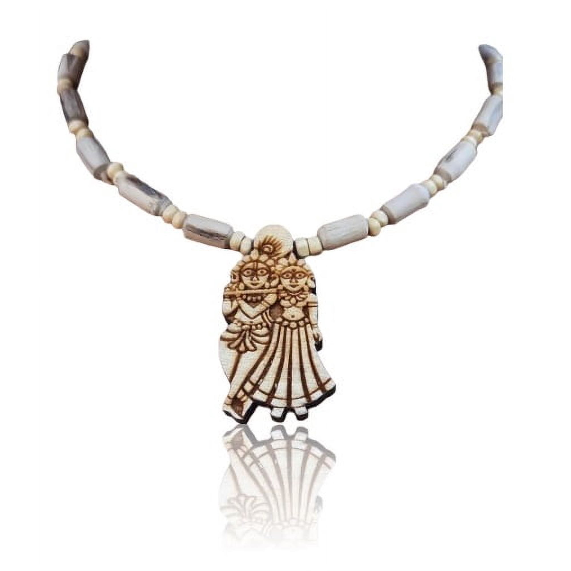 Kamada Shri radha krishna Tulsi necklace