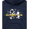 thumbnail image 2 of Peanuts - Dancing Charlie Brown and Snoopy - Men's Pullover Hoodie, 2 of 5