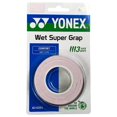 thumbnail image 1 of Yonex Overgrip Wet Super Grap Paquete de 3 en Rosa Brumoso, 1 of 1