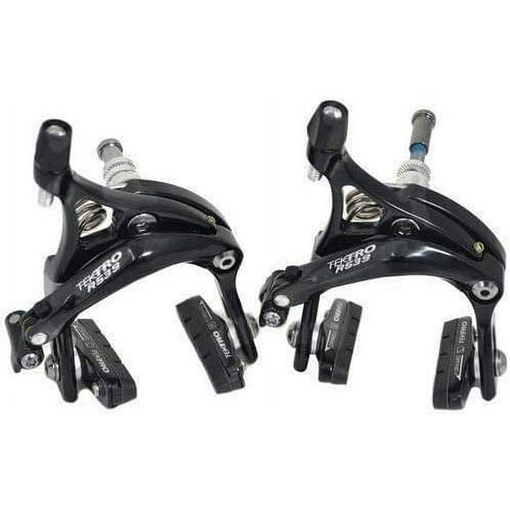 Tektro R539 Caliper Brake Set 47-59mm withQR Recessed Mount, Black #ST1415-B