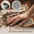 thumbnail image 6 of ODIKA 4'x6' Washable Area Rug Spotted Geometric Border Fabric Table Bathroom Long Placemat Cow Refined for Bedroom, Reading Nook, Pet Friendly & Non-Shedding, 6 of 7