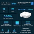 thumbnail image 2 of GEEKOM XT12 PRO Mini PC Desktop Computer,12th Gen Intel Core i7-12650H 32GB RAM 1TB SSD, 2 of 8
