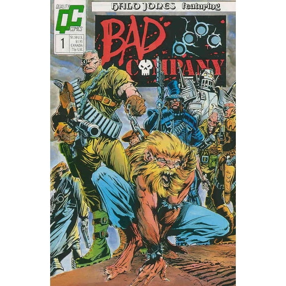 Bad Company #1 VF ; Fleetway Quality Comic Book