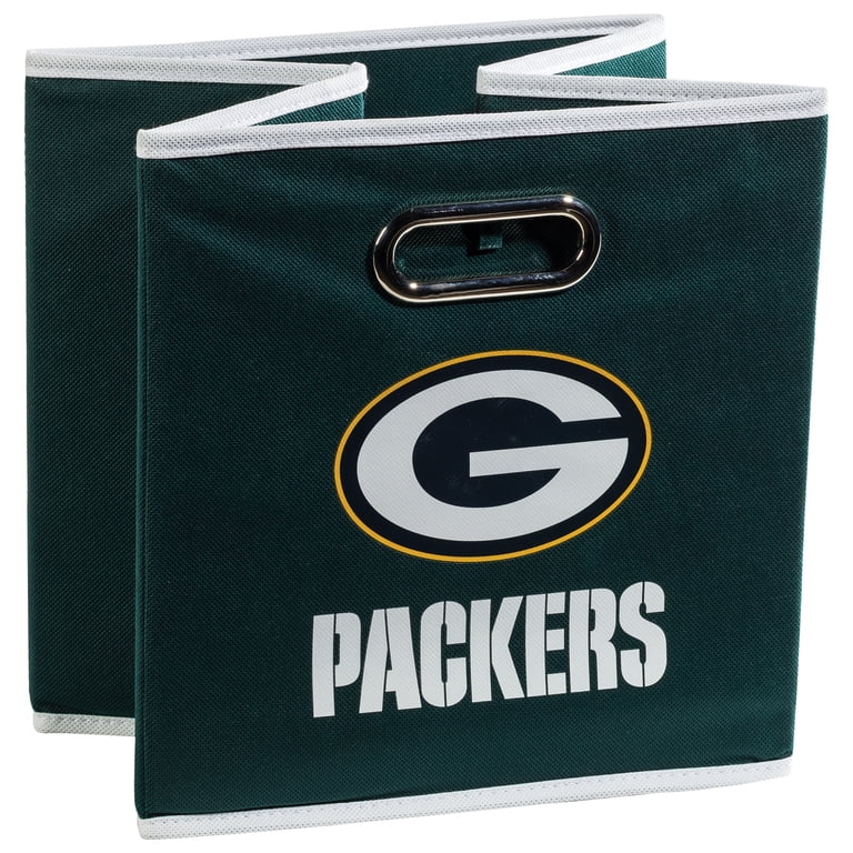 Franklin Sports NFL Green Bay Packers Collapsible Storage Bin