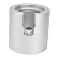 thumbnail image 2 of Soporte de aleación de aluminio para prensar café, herramienta de barista para accesorios de café en el hogar. Plata 53mm, 2 of 8