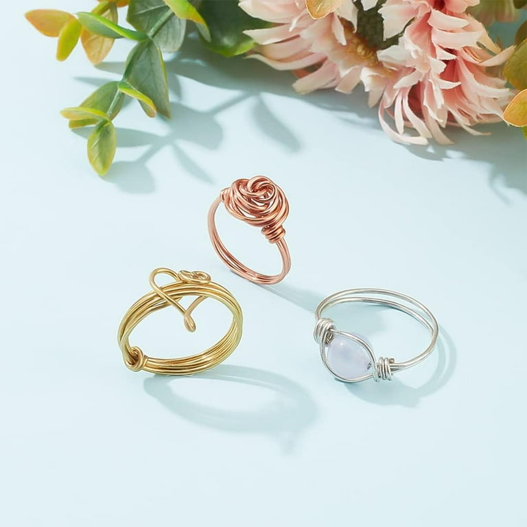 Wire Wrapped Ring Making Kit Jewelry Making Supplies Kit with