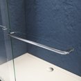thumbnail image 6 of Frameless Shower Door Sliding Shower Glass Door 56-60 in. W x 72 in. H, Adjustable Semi Frameless Shower Door, Certified Thick Clear Clear Tempered Glass, 304 Stainless Steel Handles, Chrome Finish,S, 6 of 8