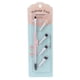 thumbnail image 1 of Juego de brochas de maquillaje de doble punta, profesionales, portátiles, plegables, para lápiz labial y sombra de ojos, para mujeres, 1 of 14