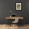 thumbnail image 3 of Jones, Adam 11x14 Black Ornate Wood Framed with Double Matting Museum Art Print Titled - Masai Giraffe browsing on acacia trees-Serengeti National Park-Tanzania-Africa-Giraffa, 3 of 4