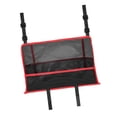 thumbnail image 3 of Organizador de malla para coche entre los asientos delanteros, portabolsos y barrera para niños en el asiento trasero. Rojo, 3 of 8