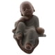 thumbnail image 1 of Escultura de de monje de cerámica de 4 para de estantería Ir Gloria Figuras de monjes de decoración de escritorio, 1 of 7