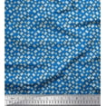 thumbnail image 1 of Soimoi Polyester Crepe Fabric Biscuit Food Printed Craft Fabric by The Yard 52 Inch Wide, 1 of 1