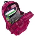thumbnail image 3 of Mochila de malla Summit Ridge rosa para niños y adultos, escuela, playa, 3 of 7