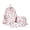 Pink, variant on Weebloom Large School Backpack For Kids Girls Cute 3Pcs School Bags Set Adorable Cherry Printed Bookbag Middle High School College Black