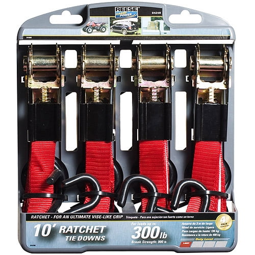 Reese Carry Power Ratchet, 4Pack