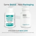 thumbnail image 3 of SuperSmart Digestive Enzymes (High Potency) - 15-in-1 Multi Enzymes Supplement - with Lipase, Bromelain, Amylase, Lactase, Protease, Invertase | Non-GMO & Gluten Free - 100 Delayed Release Capsules, 3 of 9
