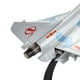 thumbnail image 5 of Modelo de avión de combate J10 a escala 1/72, simulación de juguete de combate extraíble para estantería. Gris azulado, 5 of 6