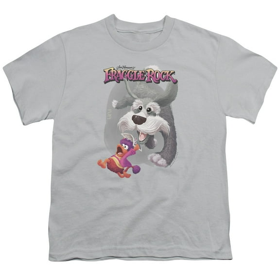 Fraggle Rock In Pursuit S/S Youth 18/1 T-Shirt Silver