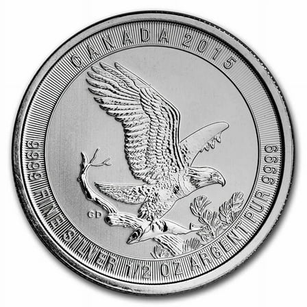 Canada 1/2 oz Silver $2 BU (Random Year)