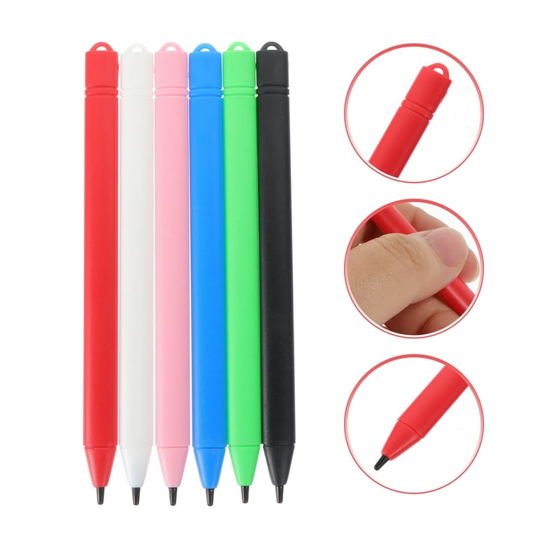6 Pcs Drawing Board Pens LED Writing Tablet Pens Kids Painting Pen Toys  Random Color