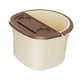 thumbnail image 4 of Bañera de hidromasaje para pies, lavabo para pies, bañera de hidromasaje para pies, cubo para pies para baño beige, 4 of 8