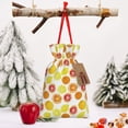 thumbnail image 6 of Fuzoiu Lemon Orange Print Christmas Gift Bag,Burlap Gift Bag with Drawstring Closure & Hang Tag,Perfect for Holidays, Birthdays, and Special Occasions-Medium, 6 of 7