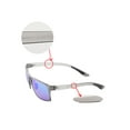 thumbnail image 2 of Walleva Black Polarized Replacement Lenses for Maui Jim Pokowai Arch Sunglasses, 2 of 5