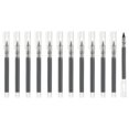 thumbnail image 1 of Uxcell 12Pcs Colored Gel Ink Pens, 0.5mm Extra Fine Point Smooth Writing Quick Drying Liquid Ink Rollerball Pens, Black, 1 of 6