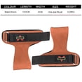 thumbnail image 2 of Correas con muñequeras, muñequeras de gimnasio para levantamiento de pesas y entrenamiento MFZFUKR BST3007451-1, 2 of 5