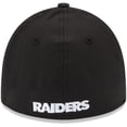 thumbnail image 4 of Gorra New Era NFL 39THIRTY Las Vegas Raiders Negra S/M, 4 of 6