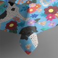 thumbnail image 3 of German Shorthaired Pointer Dog and Flower Rectangle Tablecloth 60"x84",Waterproof Polyester Rectangle Table Cloth, Wipeable Spillproof Polyester Tablecloth for Dining, Camping, Indoor and Outdoor, 3 of 5
