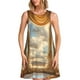 thumbnail image 1 of Fotbe Golden Drapes Pillars Clouds Vestido de Verano sin Mangas para Mujer – Vestido Midi Línea A, Estilo Camiseta Floral, Vestido Playero Casual y Fluido, 1 of 7